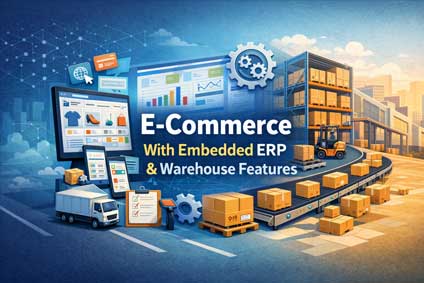 Ecommerce with ERP – Replace Shopify and BigCommerce
